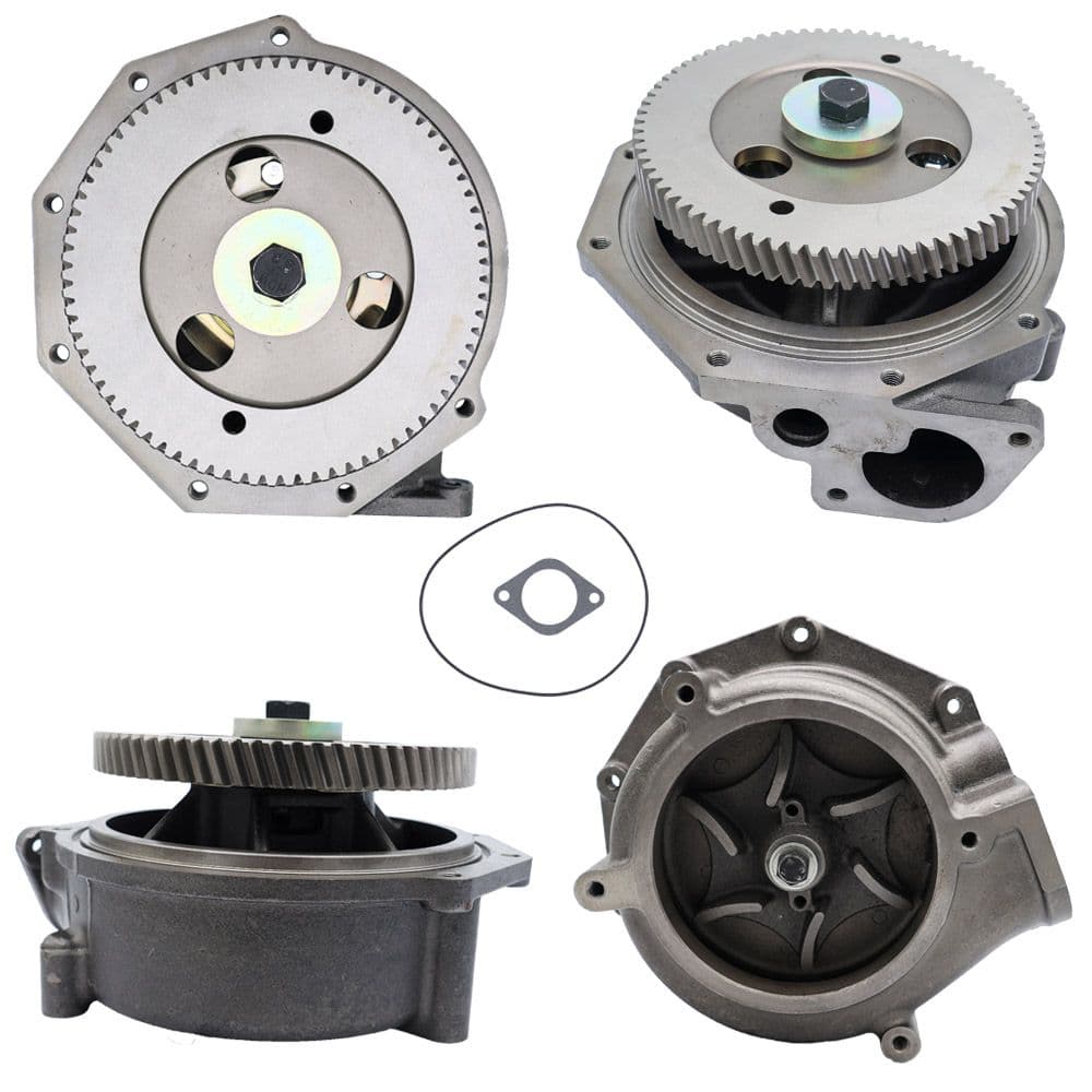 Pandangan depan pam air untuk Caterpillar 3406B / 3406C 0R8217