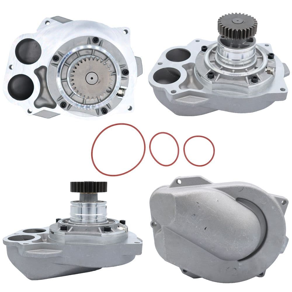 Vista frontal de bomba d'água para Liebherr OEM 10132817