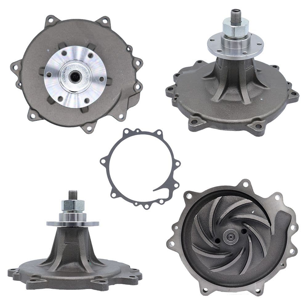 มุมมองด้านหน้าของ ปั๊มน้ำ สำหรับ Navistar OEM 1815538C91