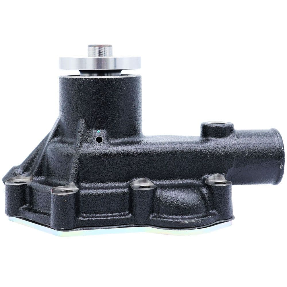 Vista traseira da carcaça da bomba d'água