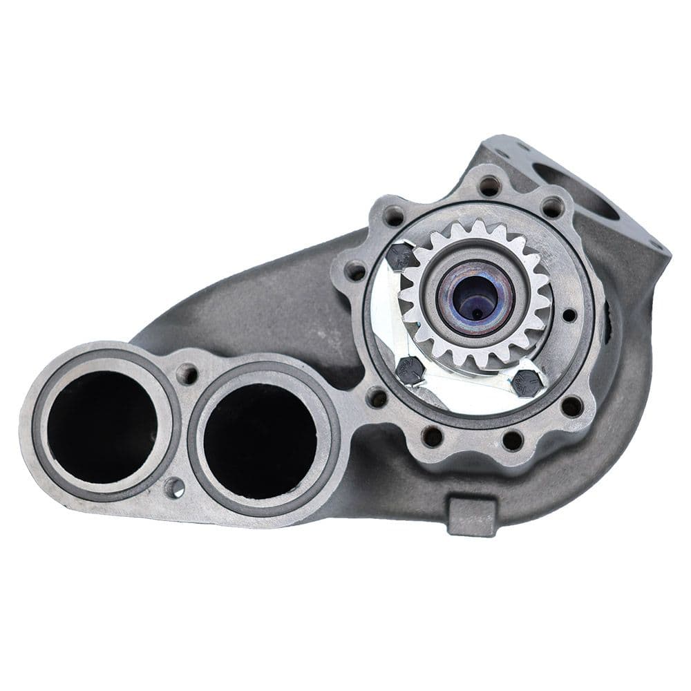 Vue en angle de Pompe à eau pour Volvo OEM 3184802