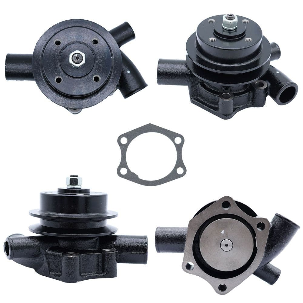 Pandangan depan pam air untuk Massey Ferguson Perkins OEM 3E60484