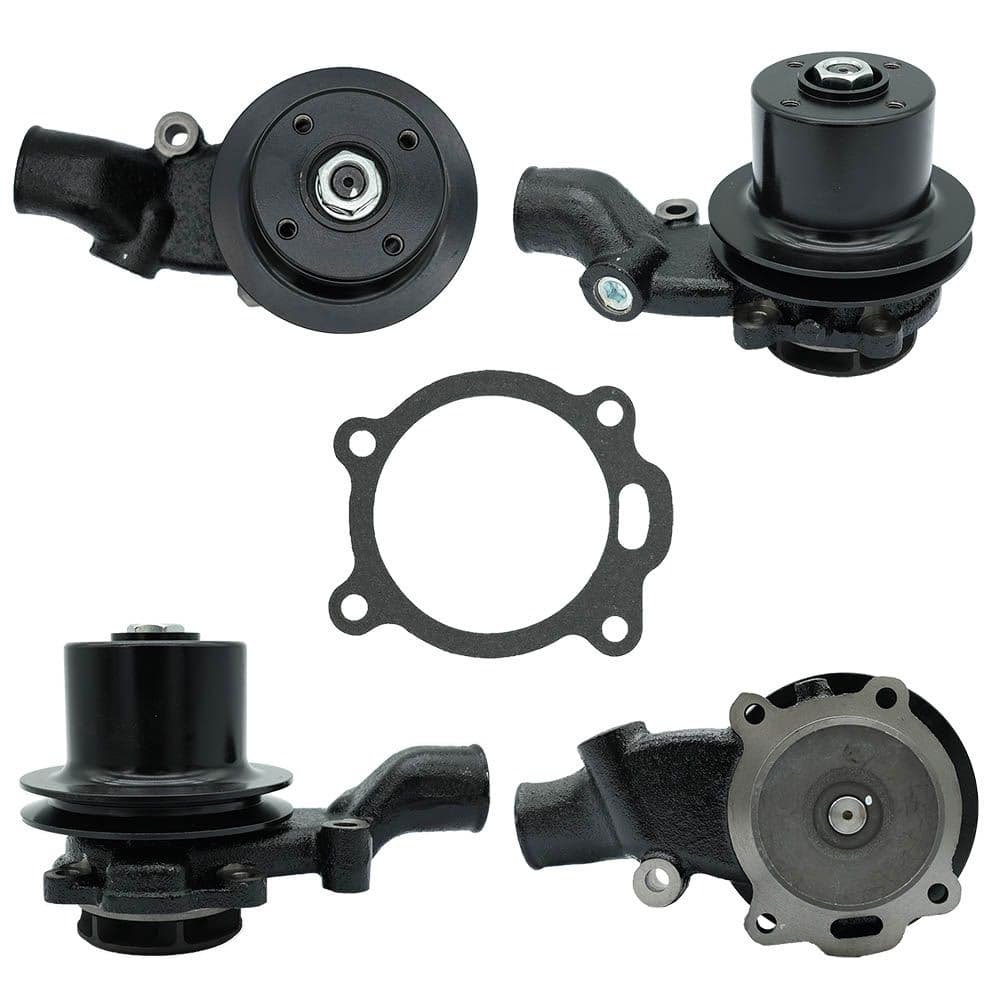 Pandangan depan pam air untuk Massey Ferguson Perkins OEM 41312143