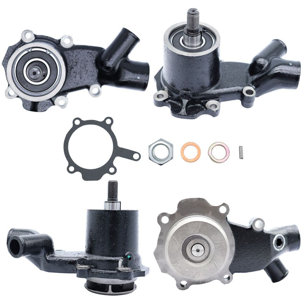 Pandangan depan pam air untuk Massey Ferguson Perkins OEM 41312327