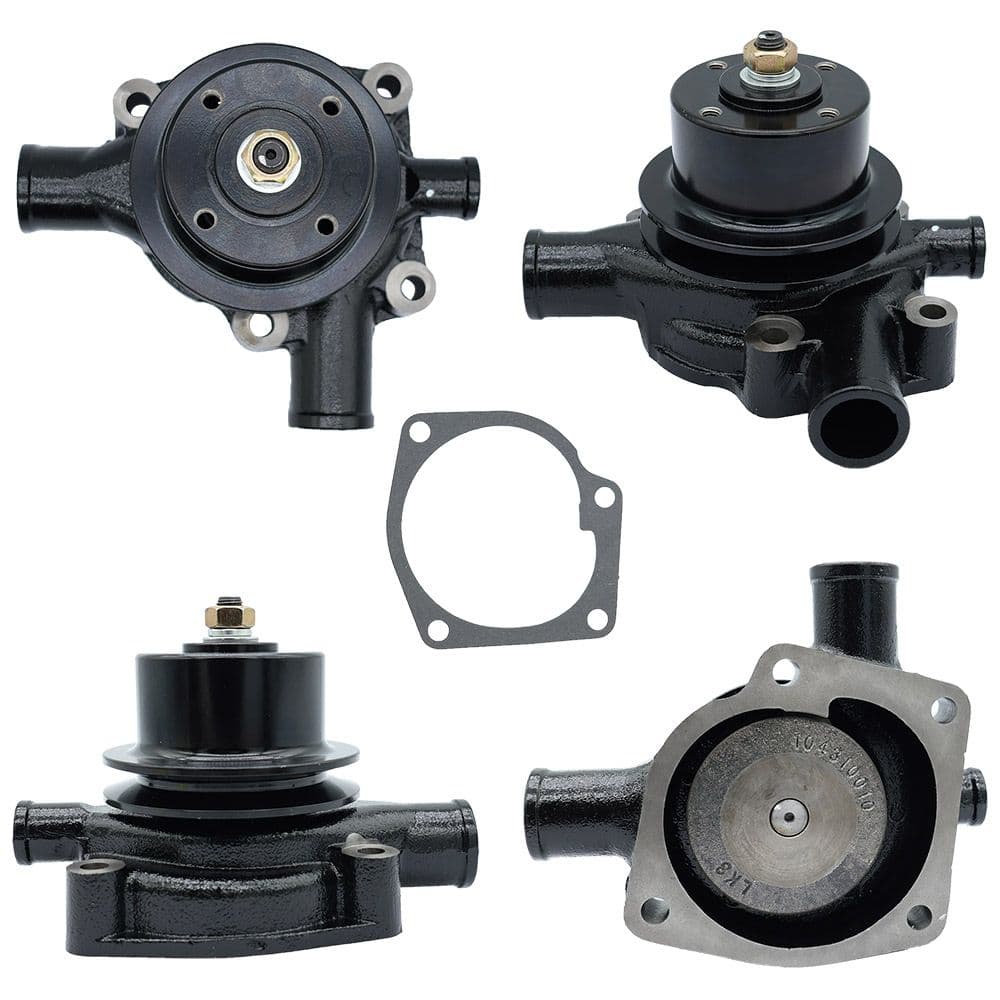 Pandangan depan pam air untuk Massey Ferguson Perkins OEM 41312518