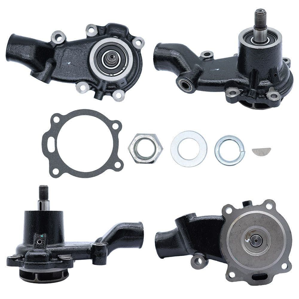 Pandangan depan pam air untuk Massey Ferguson Perkins OEM 41313231