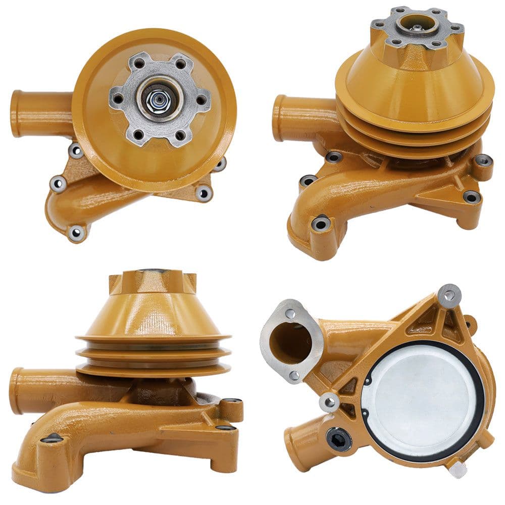 Vista frontal de bomba d'água para Komatsu OEM 6136-61-1102