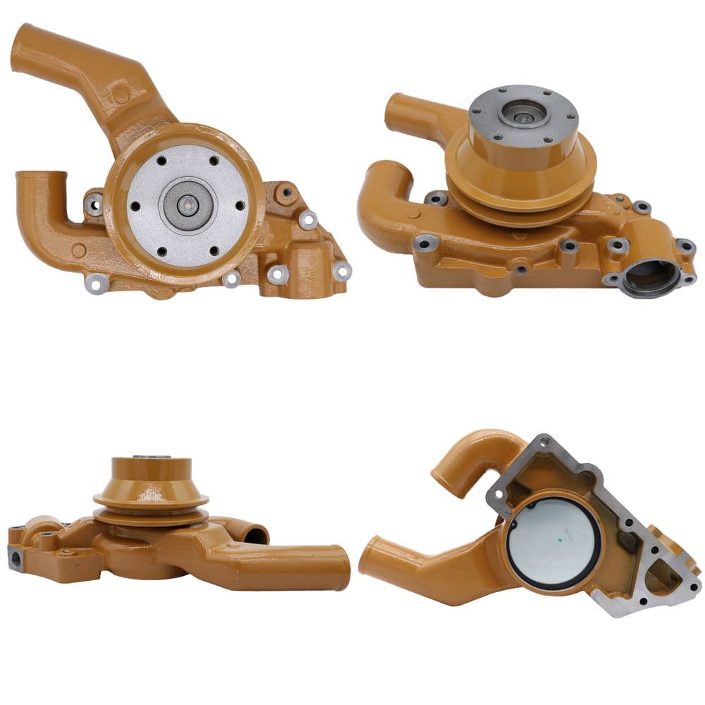 Vista frontal de bomba d'água para Komatsu OEM 6140-60-1110