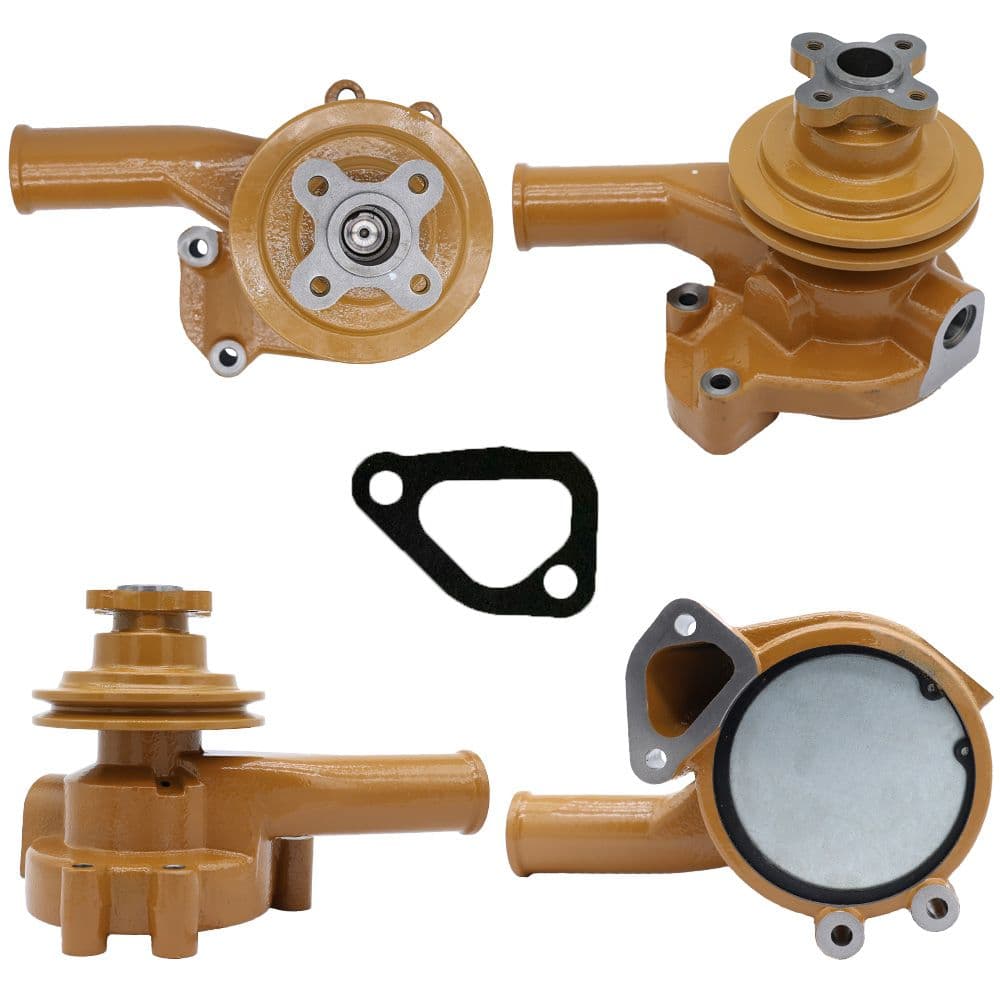 Vista frontal de bomba d'água para Komatsu OEM 6144-61-1301