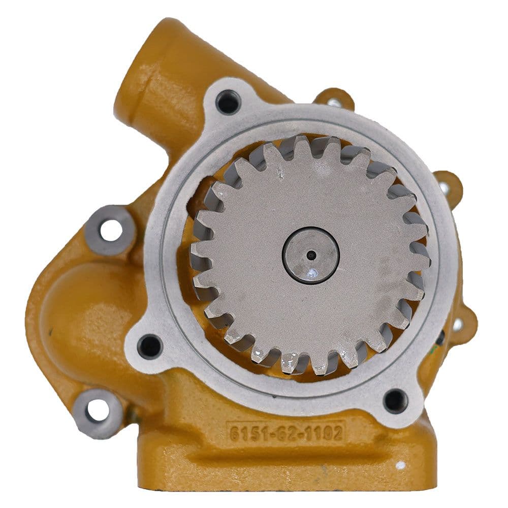 Vista em angulo de bomba d'água para Komatsu OEM 6151-62-1104