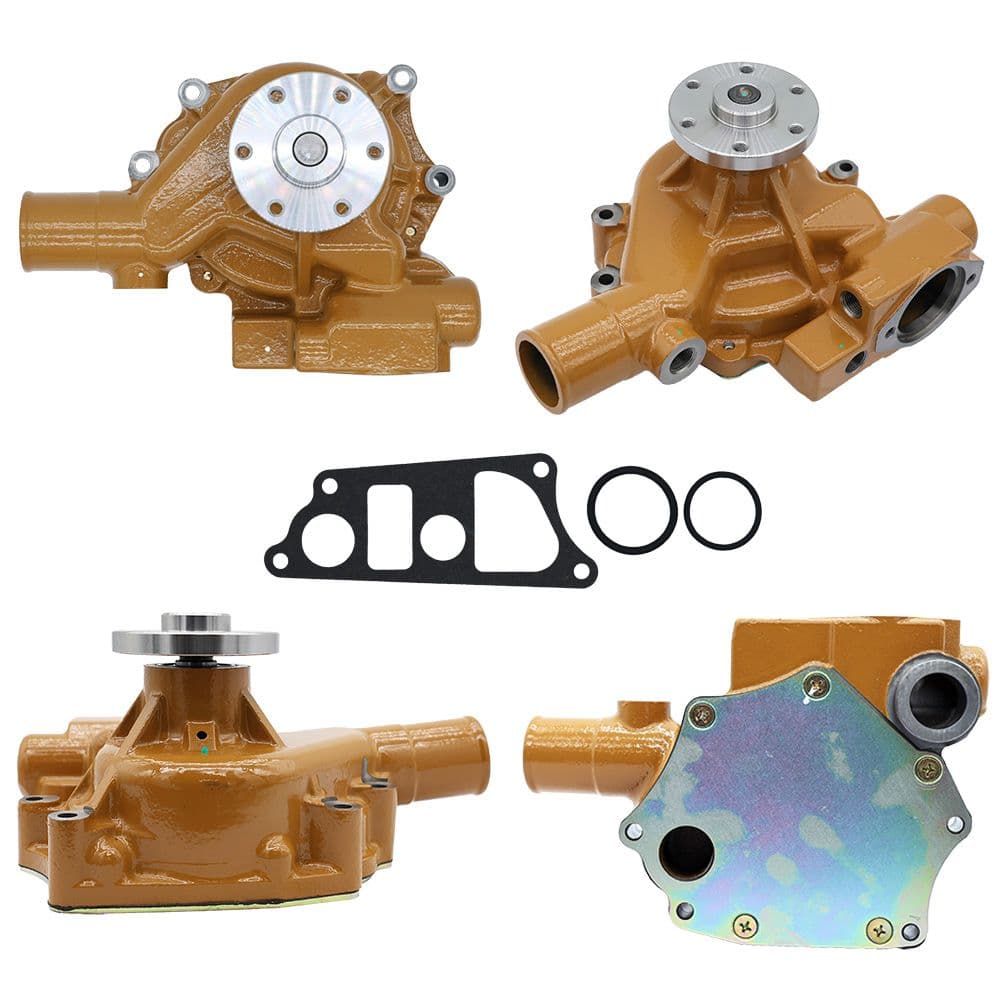 Vista frontal de bomba d'água para Komatsu OEM 6205-61-1202