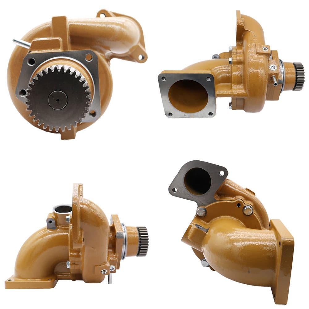 Vista frontal de bomba d'água para Komatsu OEM 6240-61-1105