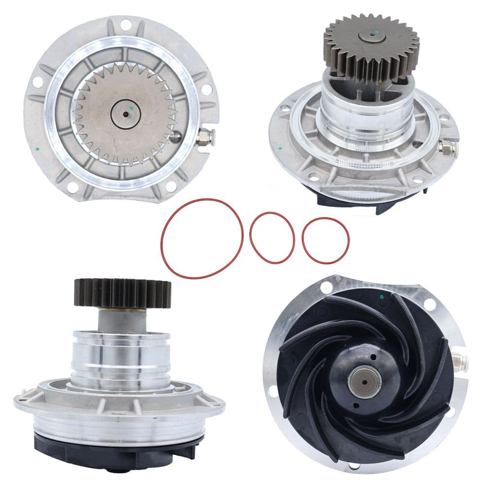 Vista frontal de bomba d'água para Liebherr OEM Liebherr-R916-R934-D934-D936-D946-10132817