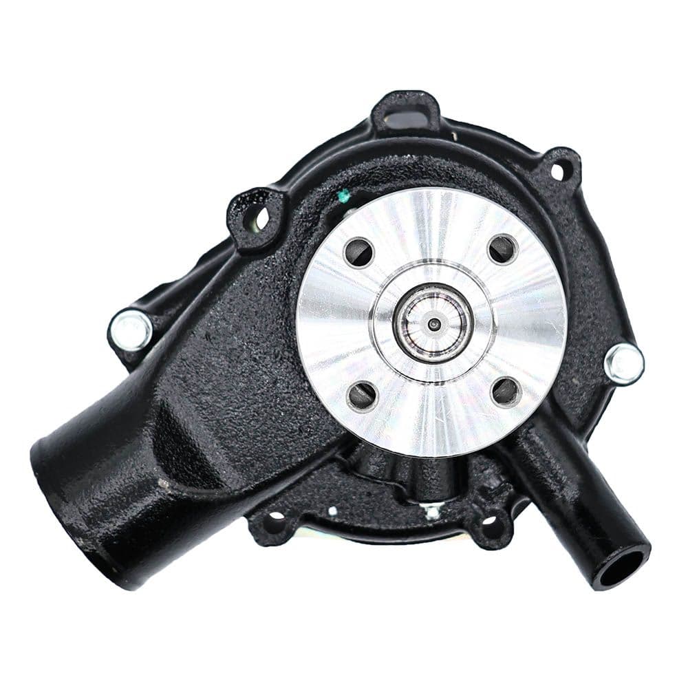 Pandangan sampingan perumahan pam air