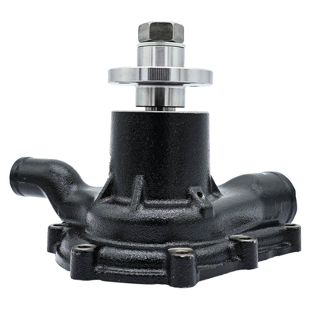 Pemandangan perumahan belakang pam air