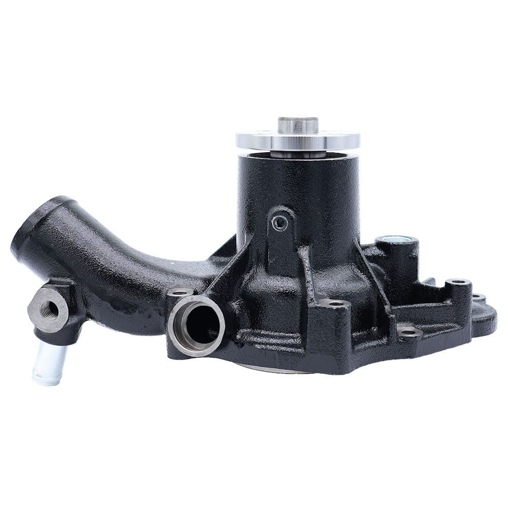 Pemandangan perumahan belakang pam air