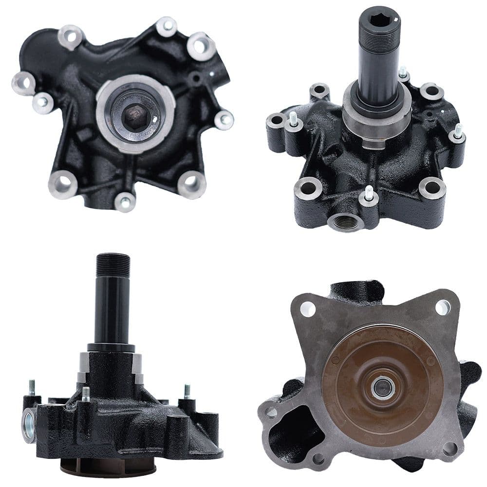 Vorderansicht von Motorwasserpumpe QC000330 / ME993681 für Mitsubishi Fuso Canter 4P10