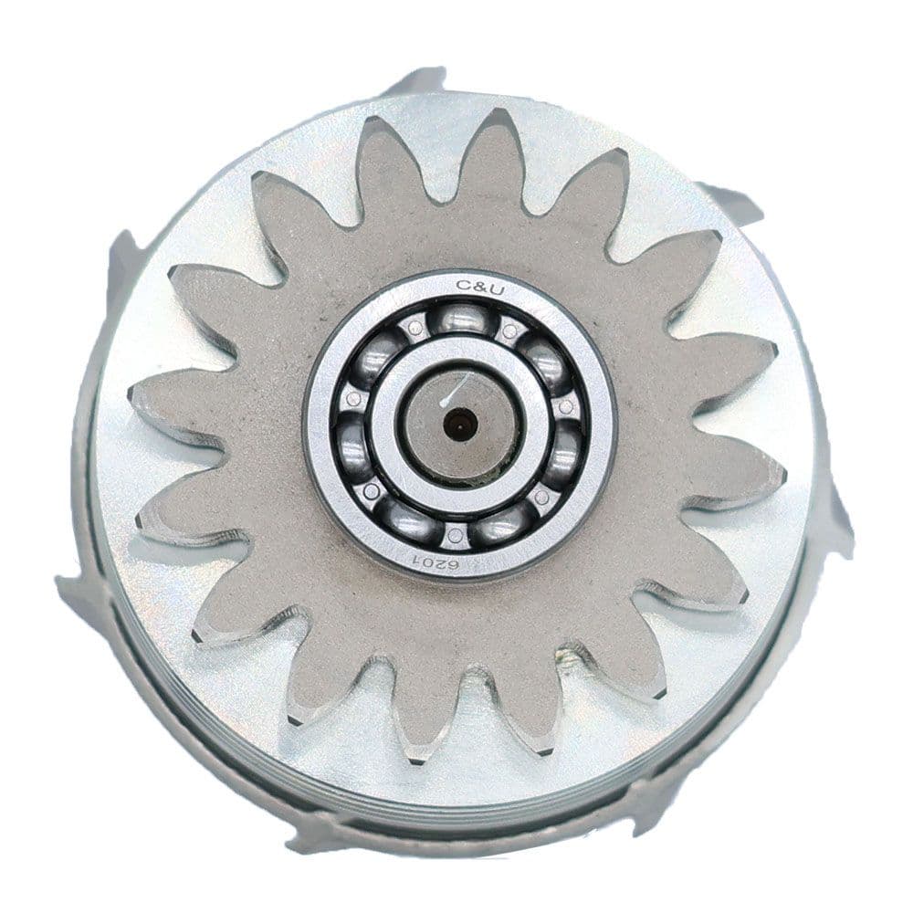 มุมมองเฉียงของ ปั๊มน้ำ สำหรับ John Deere OEM RE521502