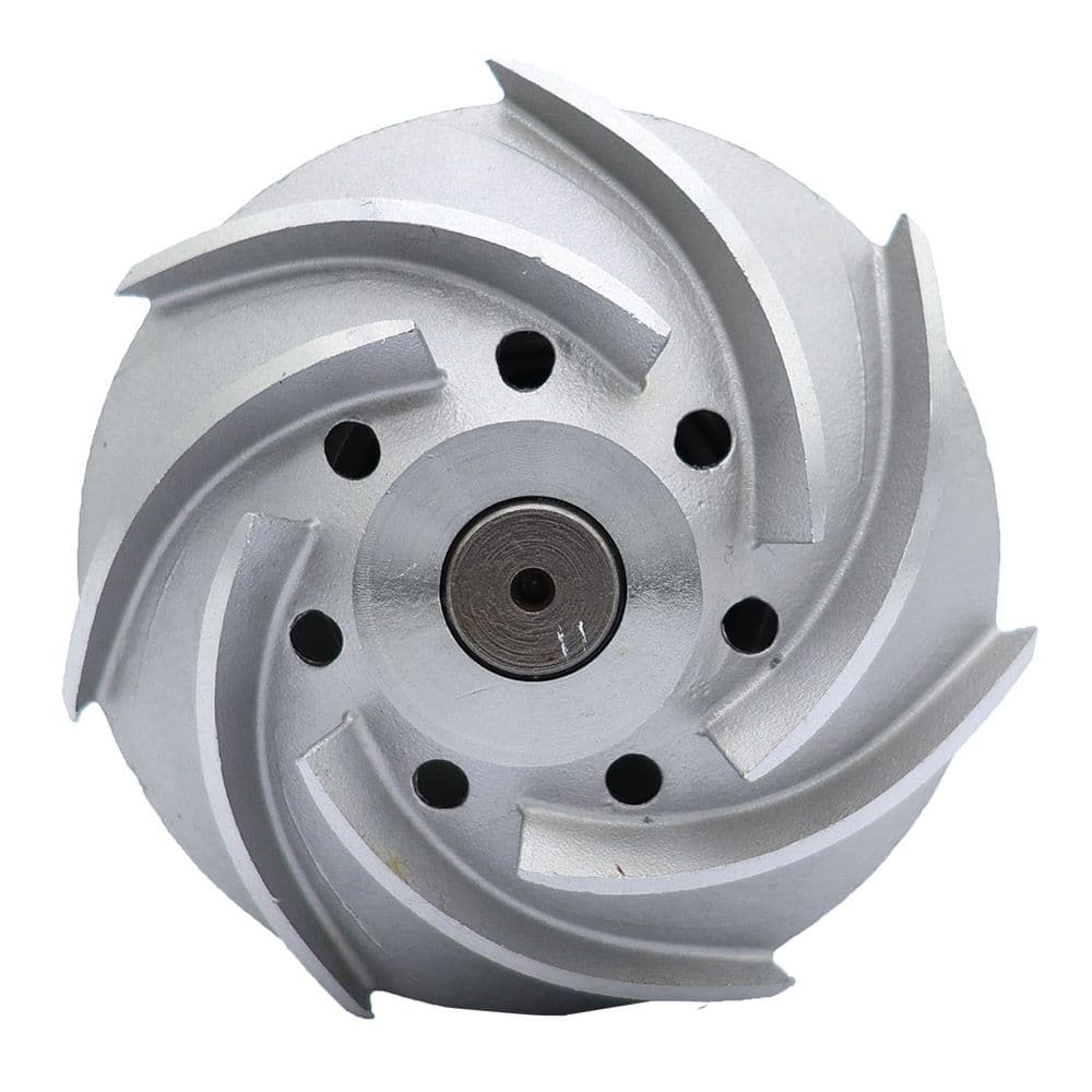 มุมมองด้านหลังของ ปั๊มน้ำ สำหรับ John Deere OEM RE521502