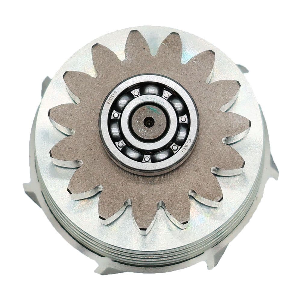 มุมมองเฉียงของ ปั๊มน้ำ สำหรับ John Deere OEM RE521503