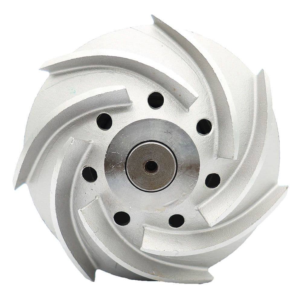 มุมมองด้านหลังของ ปั๊มน้ำ สำหรับ John Deere OEM RE521503