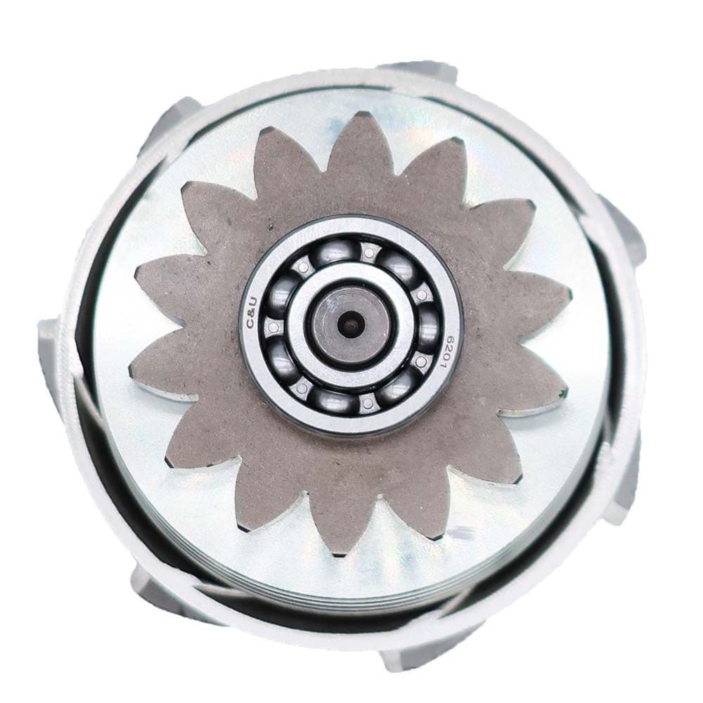 มุมมองเฉียงของ ปั๊มน้ำ สำหรับ John Deere OEM RE530194