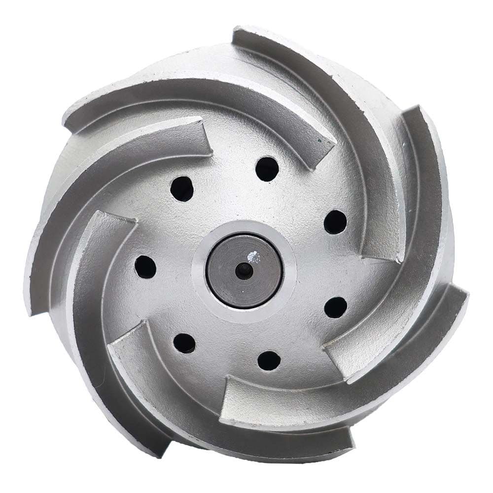 มุมมองด้านหลังของ ปั๊มน้ำ สำหรับ John Deere OEM RE530194