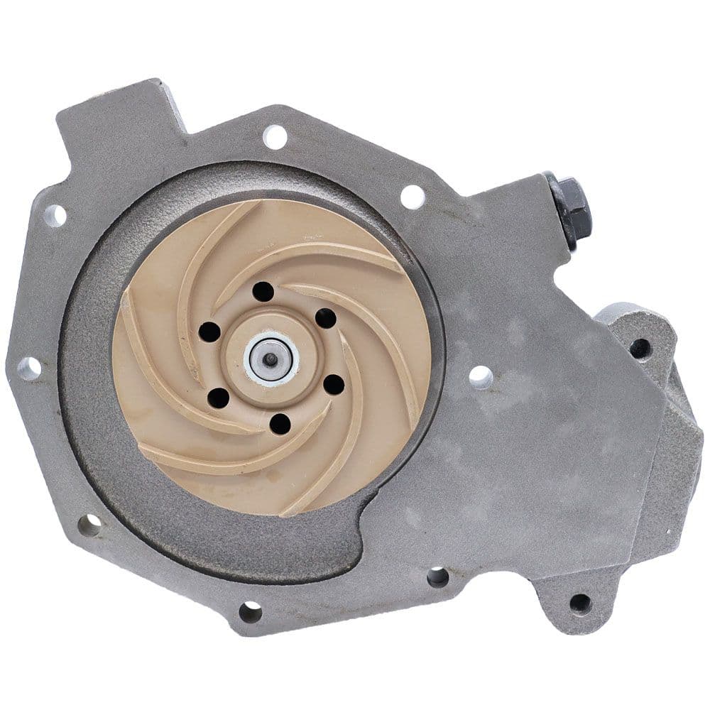 มุมมองด้านหลังของ ปั๊มน้ำ สำหรับ John Deere OEM RE546917