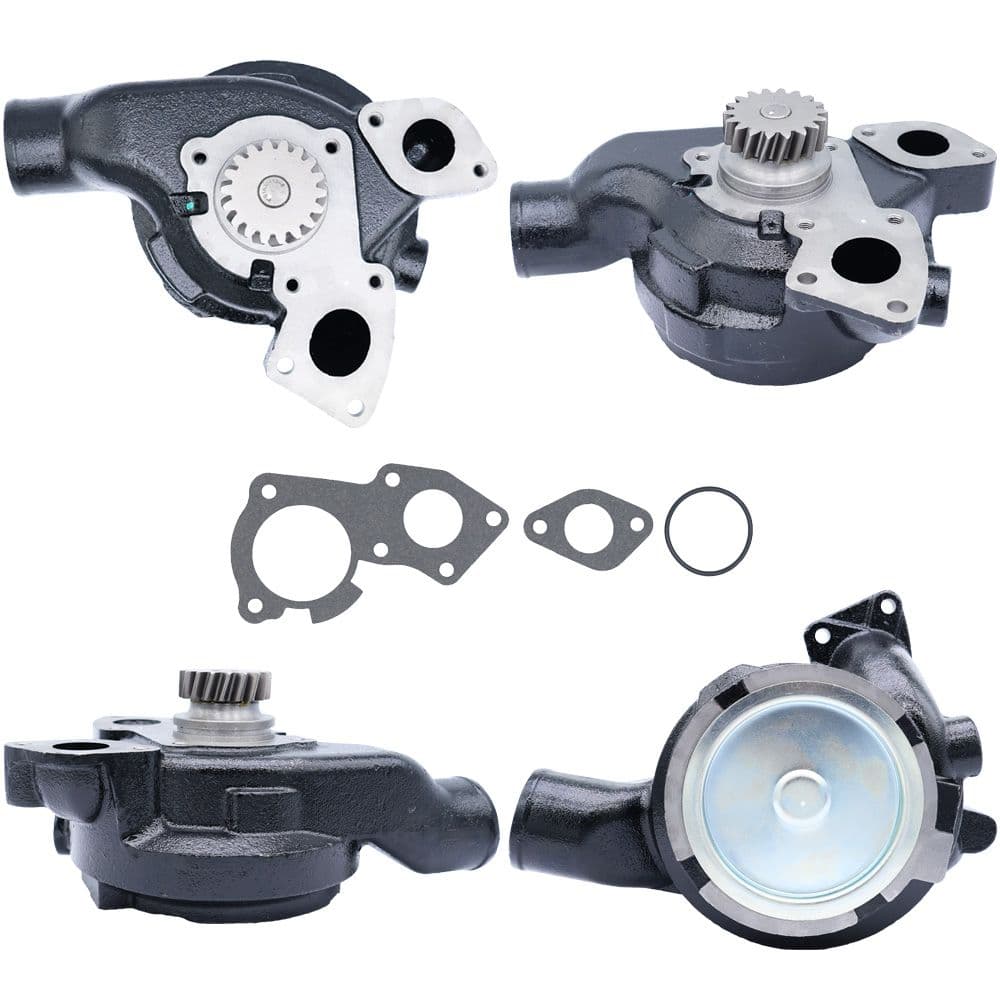 Pandangan depan pam air untuk Massey Ferguson Perkins OEM U5MW0160